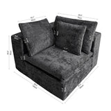 Square Modular Chaise Sofa