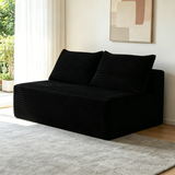 Strip Corduroy Cube Sofa