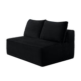 Strip Corduroy Cube Sofa