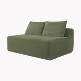 Strip Corduroy Cube Sofa